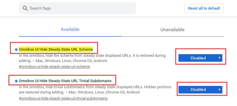 Cara menampilkan www di Chrome