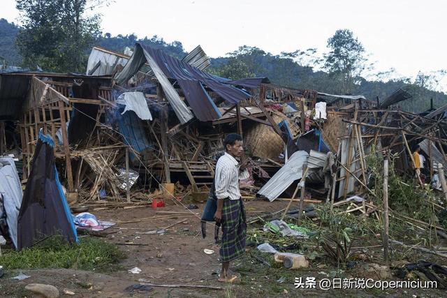 缅甸军方空袭市场!49死58伤,救援人员:近年最严重空袭之一